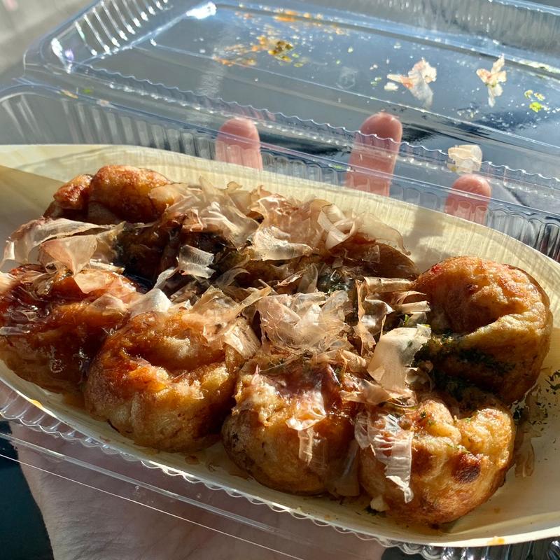 あさり&たこ焼きコンボ(シーフェアリー (海ほたる) 4F 軽食)