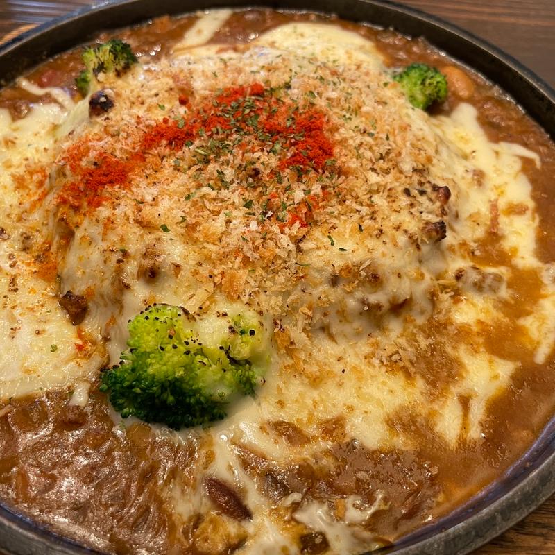 キーマ焼きカレー(ミツバチカレー)