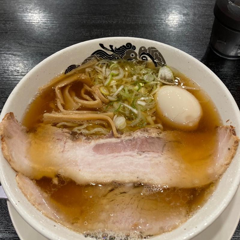 醤油チャーシューメン(食堂はせ川)