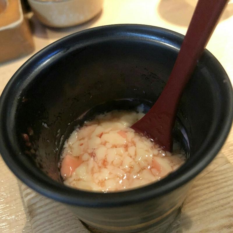 梅 茶碗蒸し( 鮨し人 )