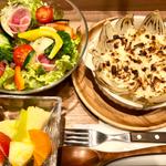 オニオン・グラタン・スープのセット(SEASON‘S CAFE Fruits ＆ Salad)