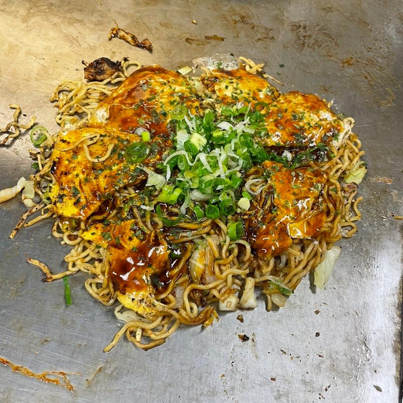 海賊（肉玉 えび いか そば）(まや徳)