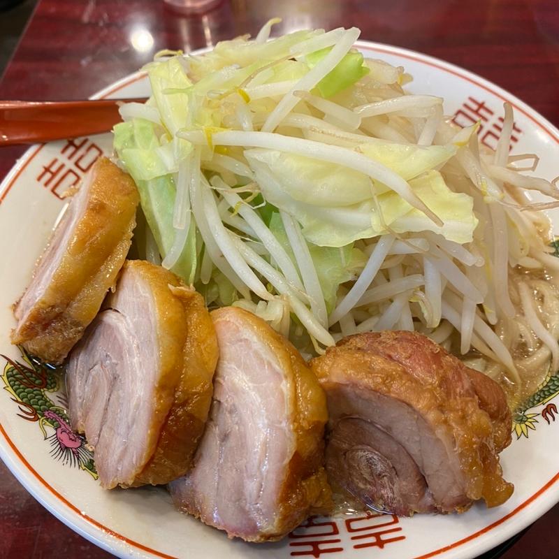 大ラーメン＋チャーシュー2枚(ぶっ豚 仙川店)