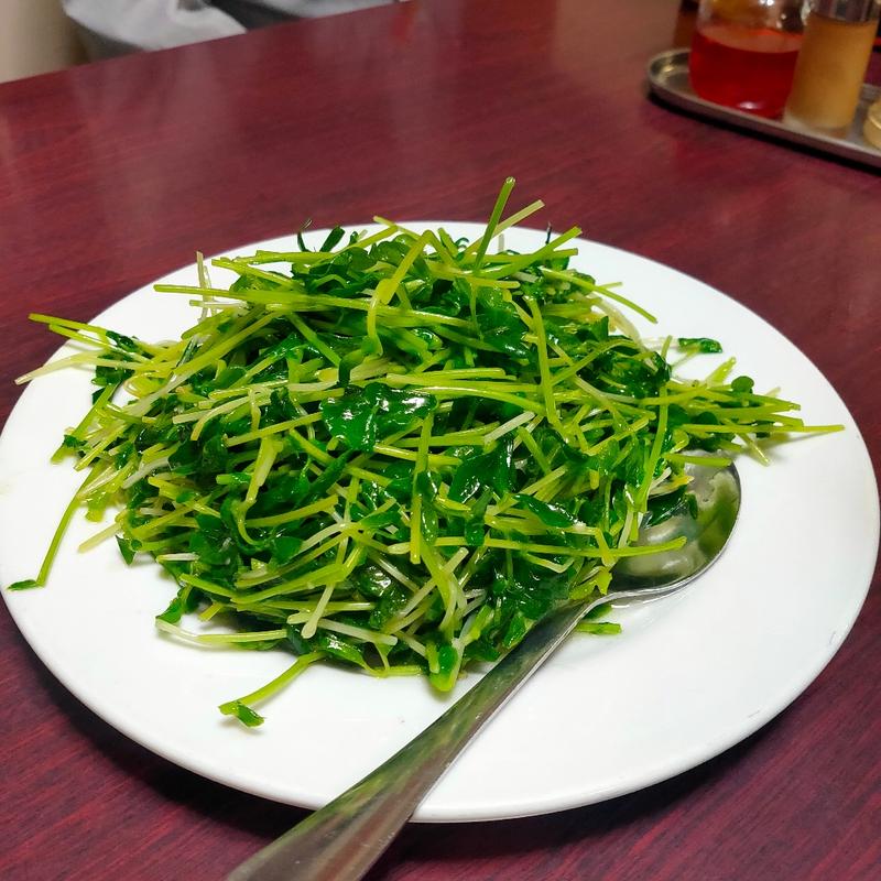 豆苗にんにく炒め(林商 )