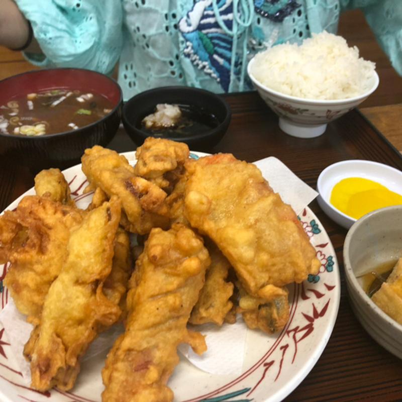 天ぷら定食(あやぐ食堂 （あやぐしょくどう）)