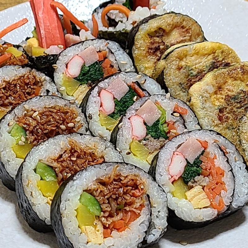 青唐ちりめんキンパ(すがもキンパ)