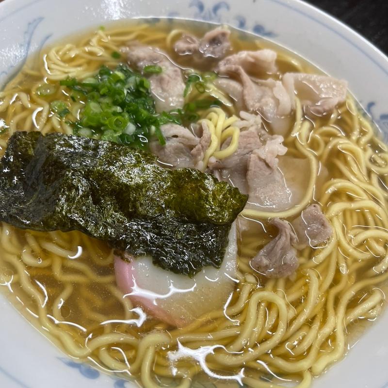 和風ラーメン(お食事処まるぎ)