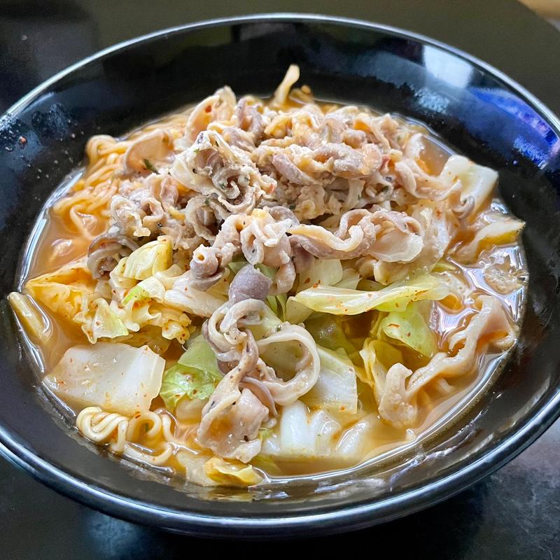 ガツラーメン(評判屋 塩ラーメン)(ベルクス 東墨田店)