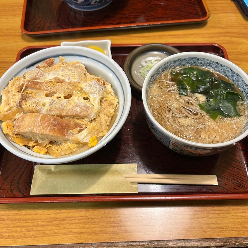 かつ丼セット(増田屋)