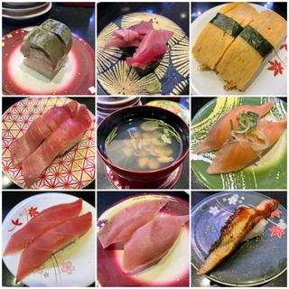 寿司各種(回し寿司活 西武池袋店)