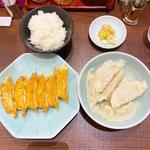 焼き餃子水餃子ライス(宇都宮みんみん ホテルメッツ店)