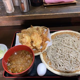 天ざる（冷のみ）(蕎麦 さだはる 西新橋店 （【旧店名】蕎麦 まえだ）)