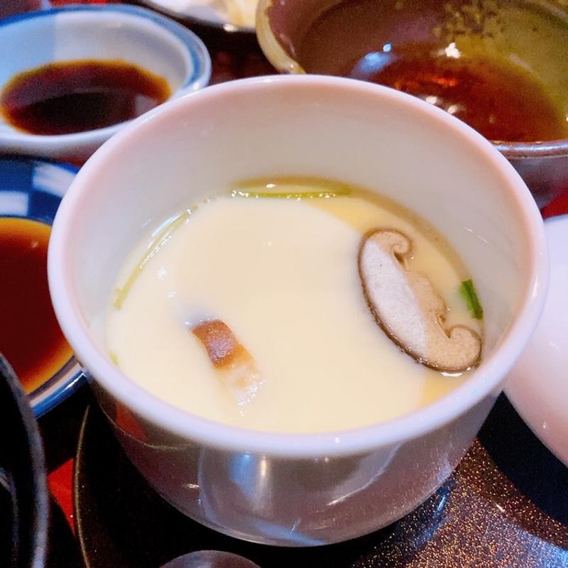 茶碗蒸し（特昼御膳）(かに通 広島店)