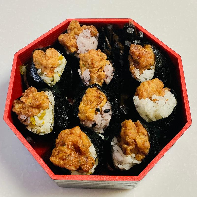 三色天むす(地雷也)