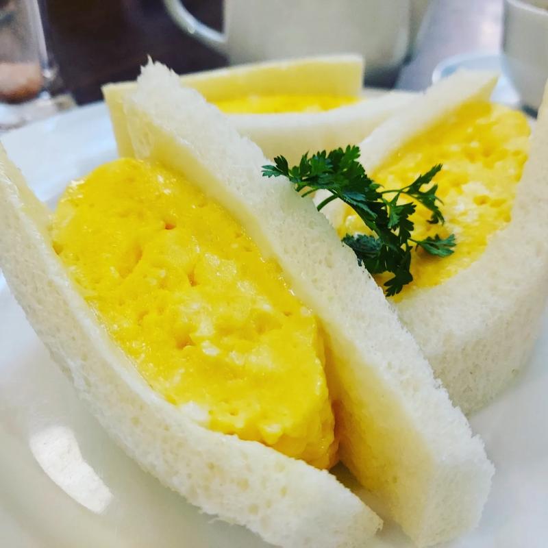 ふわふわたまごサンドイッチ(カフェ　ベリー （カフェベリー）)