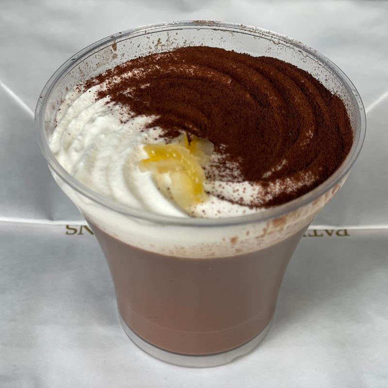 ショコラプリン　柚子を添えて(セブン-イレブン 川崎馬絹南店)