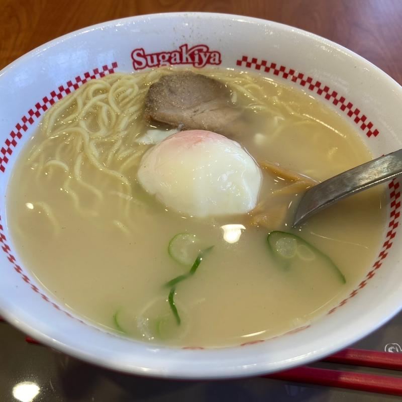 玉子入りラーメン(スガキヤ イオンモール熱田店)