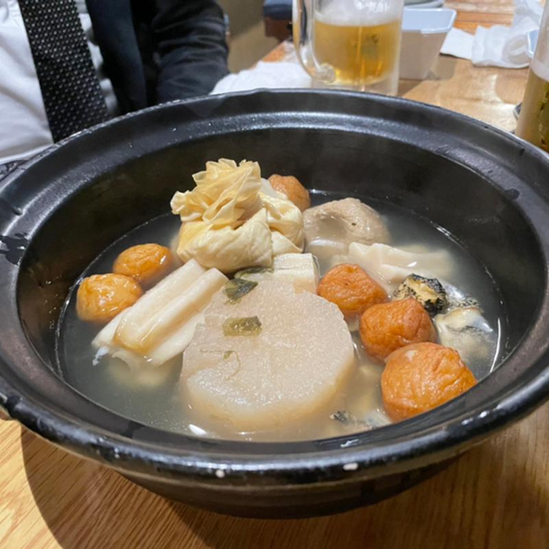 おでん盛り合わせ(ほろばしゃ )