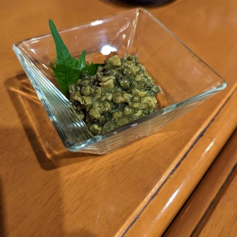 カキなめろう(炭火焼 築地本鮪 あべにう 秋葉原店 )