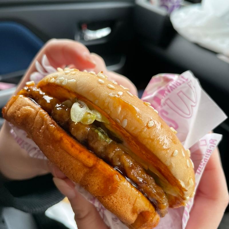 てりやきチキンバーガーセット(マクドナルド 五泉店 )
