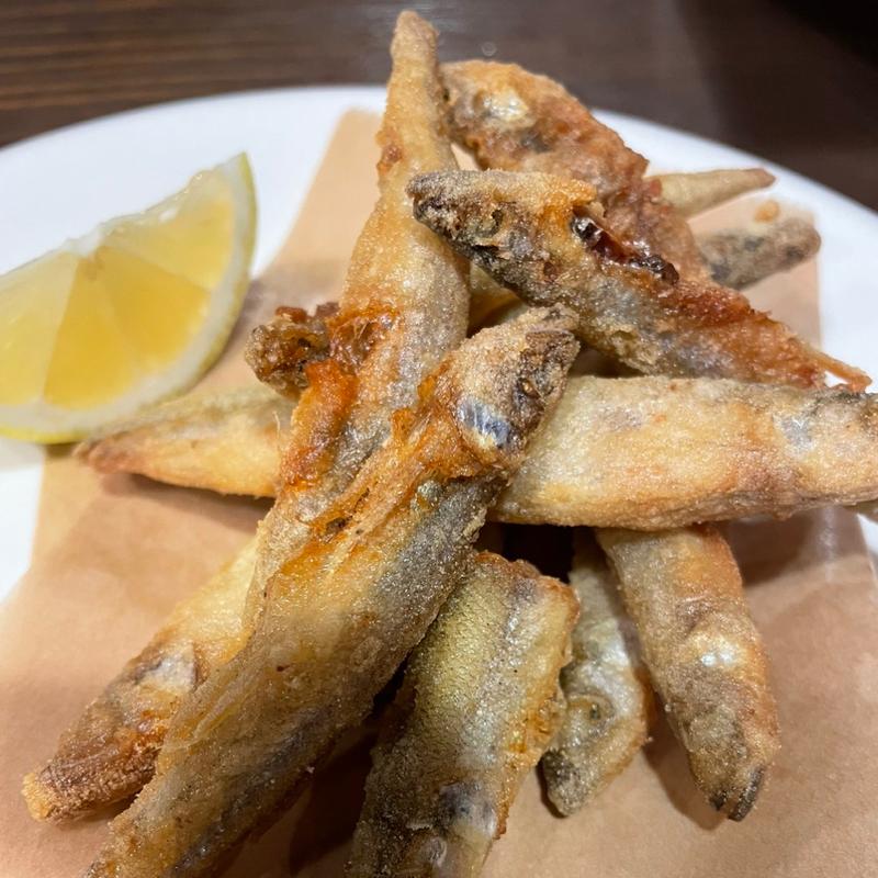 ワカサギのフリット(ムサシノバル ひばりヶ丘店)