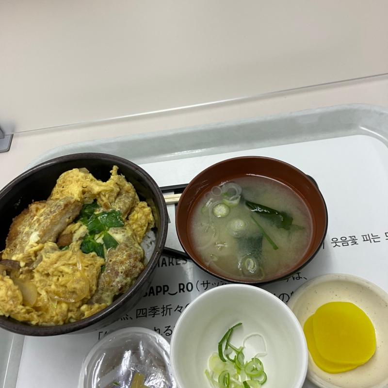 カツ丼(札幌市役所地下食堂)