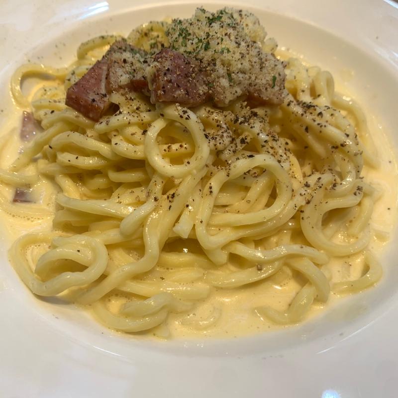 カルボナーラ(ポタパスタ 渋谷店)