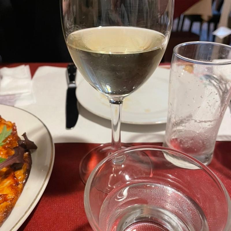 白ワイン(古民家レストランオステリアciao)