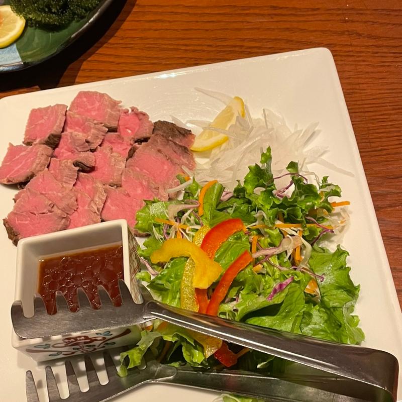 ローストビーフ(釣船茶屋 ざうお 鈴鹿店)