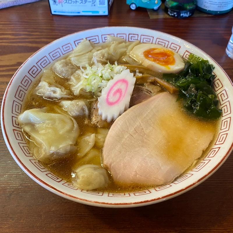 ワンタン麺(細麺)(良温 （Ra-on）)