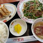 レバニラセット(餃子の王将 烏丸北大路店 )