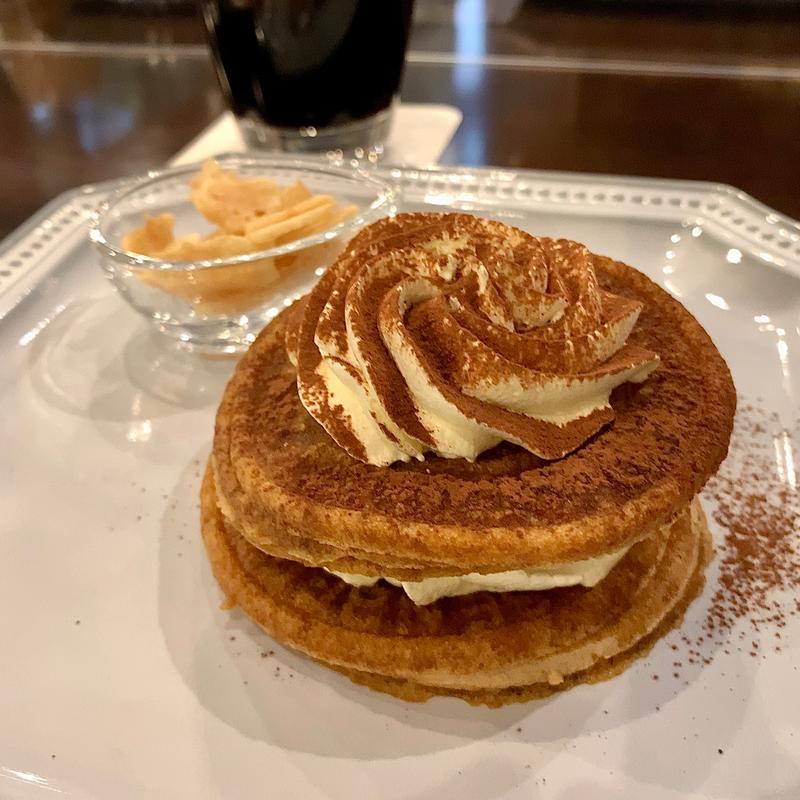 炭酸煎餅ティラミス(mitumori cafe)