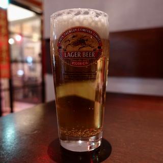 キリンラガービール(生)(海南鶏飯食堂2 恵比寿店)