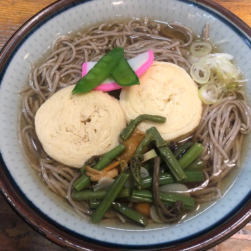 湯葉そば(神橋庵)