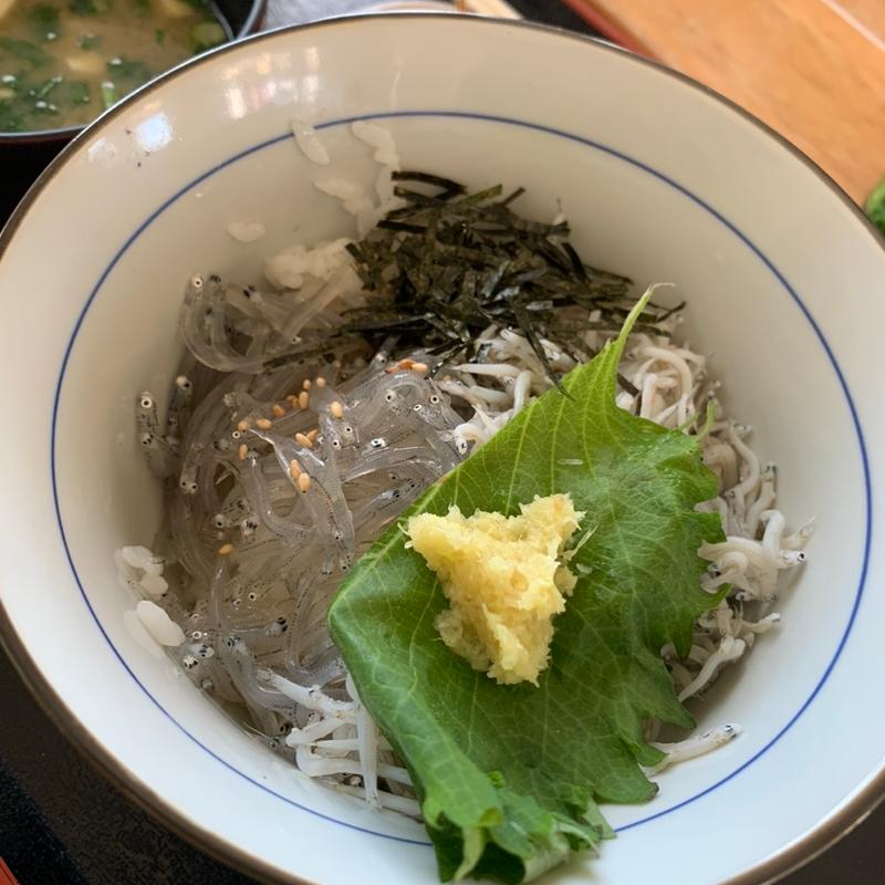 しらす丼(ウミガメカフェ)