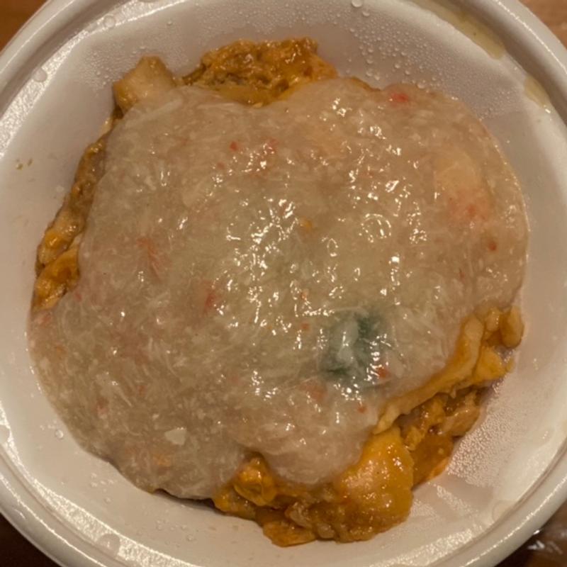 蟹あんかけ親子丼(なか卯 宮之阪店)