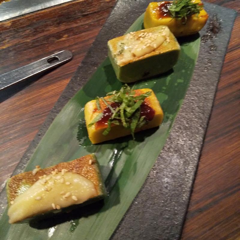 ヨモギと粟の京生麸(京ちゃばな 京都駅前店 （きょうちゃばな）)