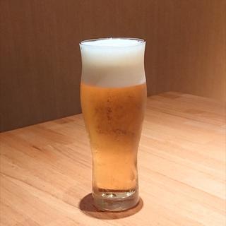 生ビール (中)(築地すしくろ 横浜ジョイナス店)