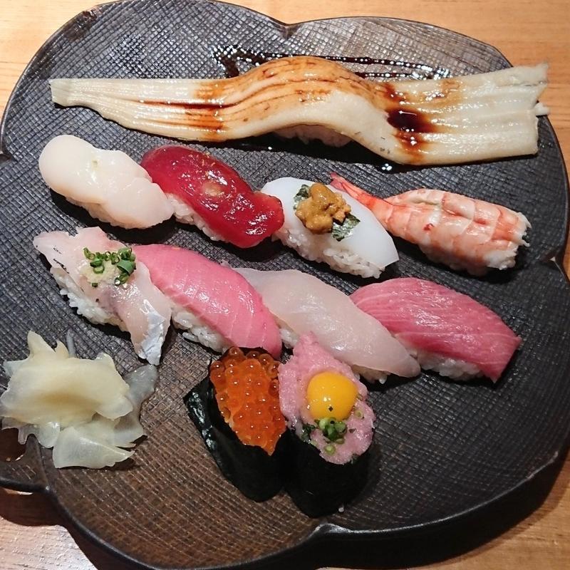 七福にぎり(築地すしくろ 横浜ジョイナス店)