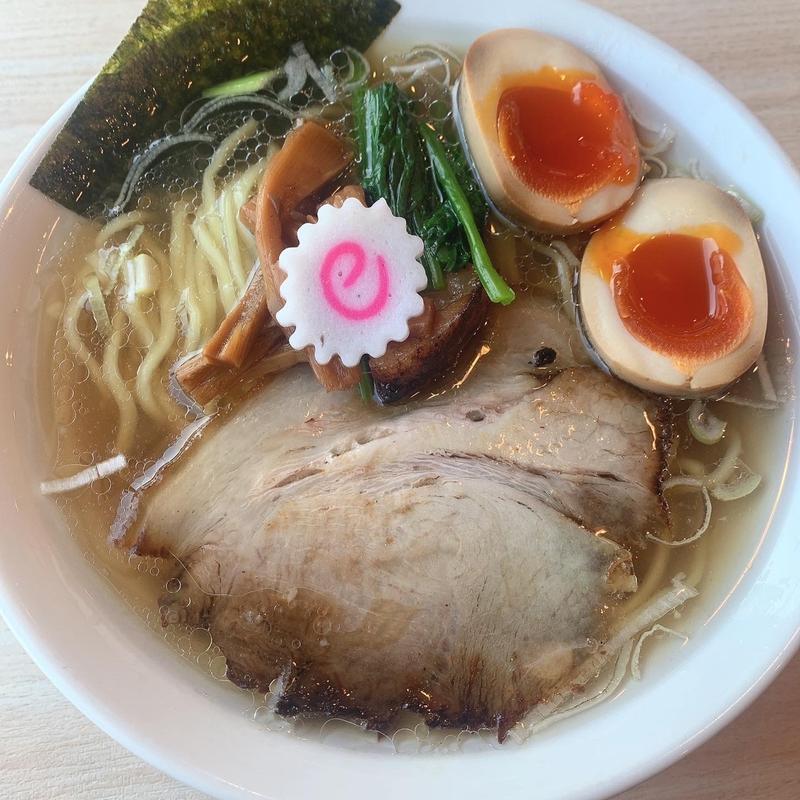 塩味玉ラーメン(長岡中華そば 将庵)