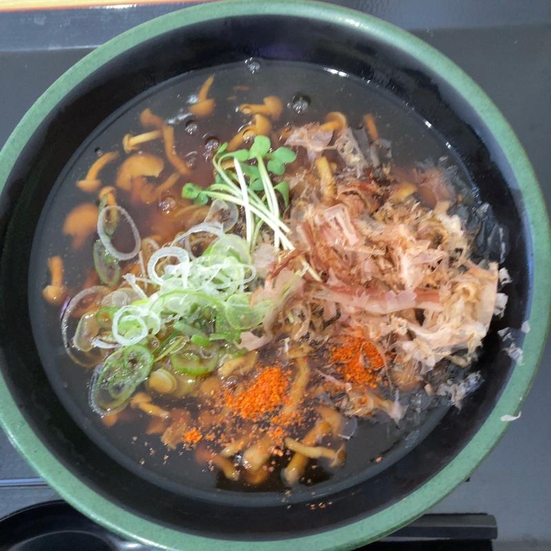 あんかけなめこそば(ゆで太郎 もつ次郎 鶴ケ谷バイパス店)