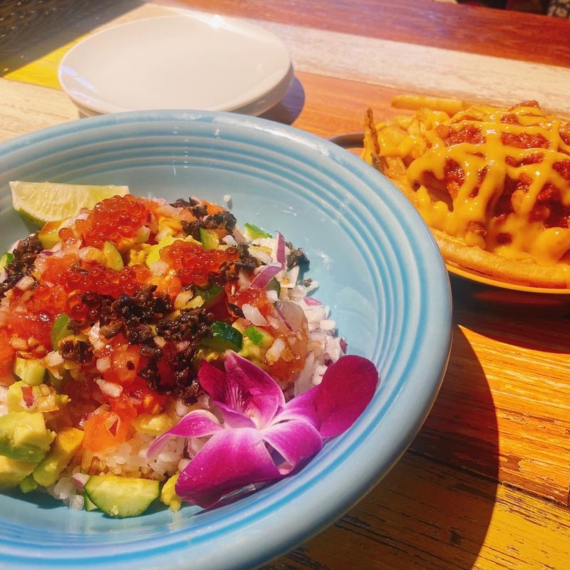 ポキ丼(コナズ珈琲足立)
