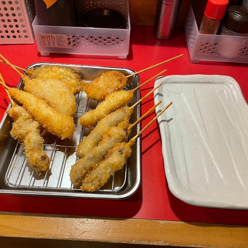 串カツ　7種(天満七福神 大阪駅前第3ビル店)