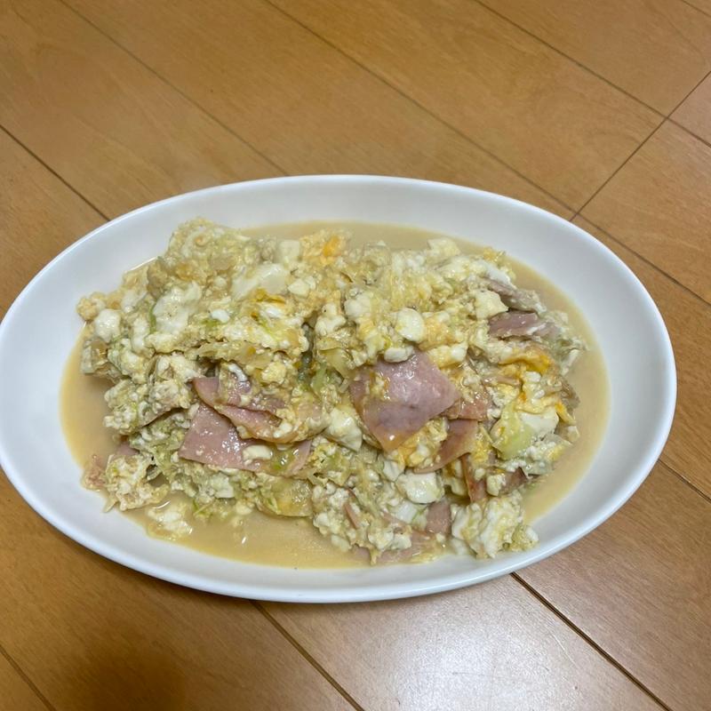 豆腐卵とじ(原信 五泉店)