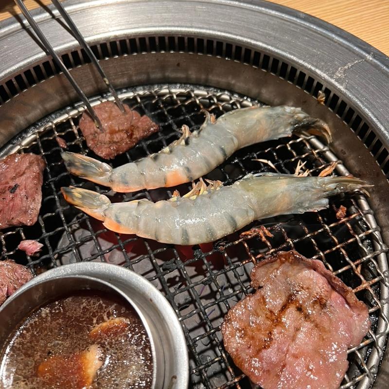 海老焼き(焼肉本舗 土門)