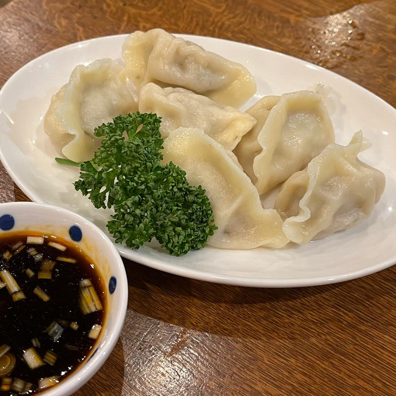 西安家庭のゆで餃子(唐朝刀削麺 西新宿店)