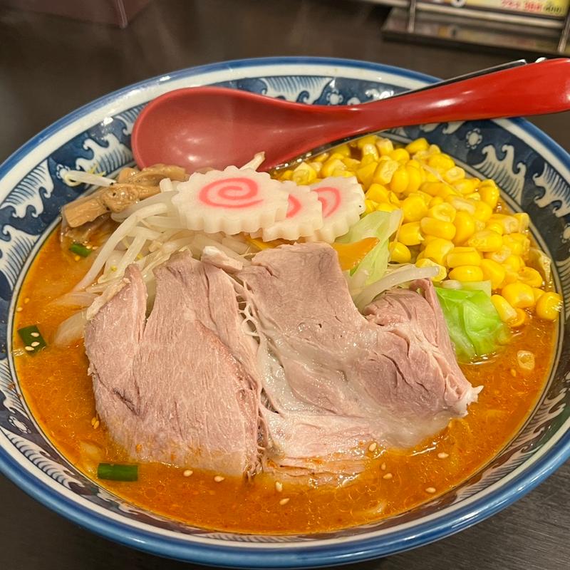 辛味噌野菜ラーメン(めん丸 上尾上店)