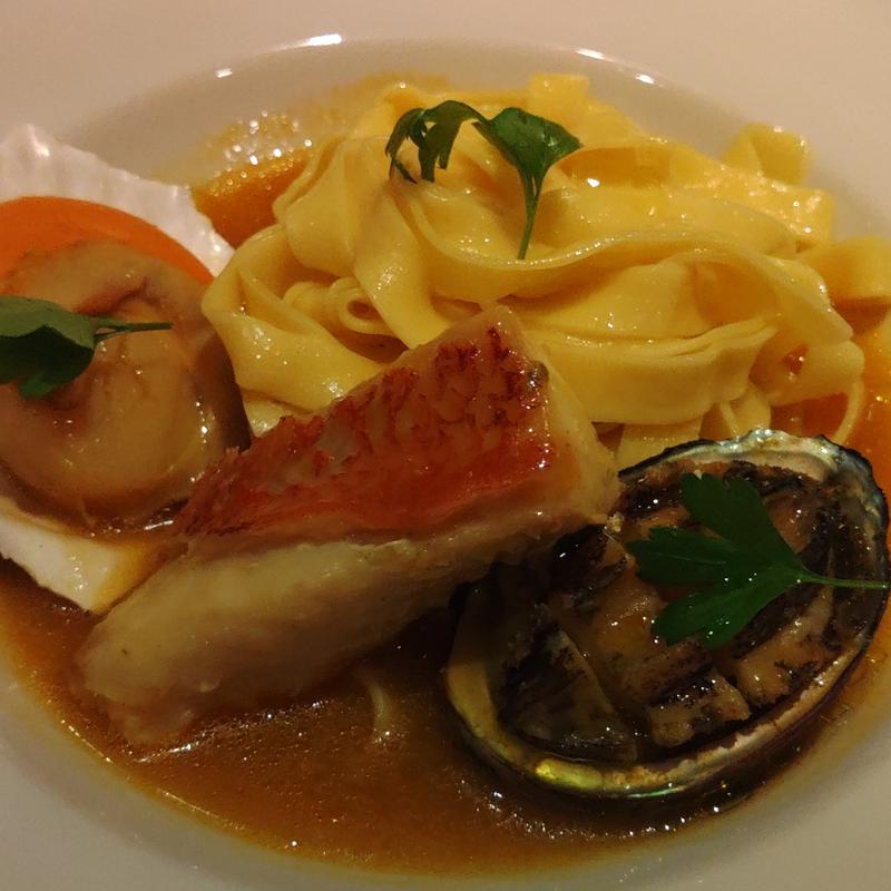 ブイヤベースパスタ(ビストロ オオカミ2 Duex)