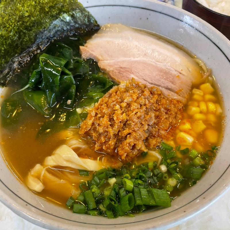 辛子ラーメン(大雄ラーメン向井町店)