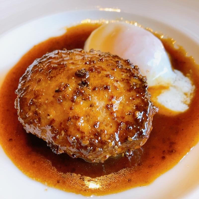 ラムハンバーグランチ(庭園 鶯)